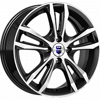 Литые диски Samara-оригинал (КС866) (КС866) 6.000xR16 4x100 DIA60.1 ET37 алмаз черный SK для Renault Sandero Stepway