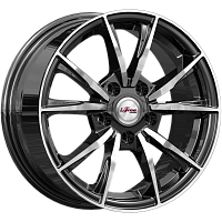 Литые диски Сион (КС1055) 6.500xR15 5x100 DIA67.1 ET45 Блэк Джек для Chrysler Stratus