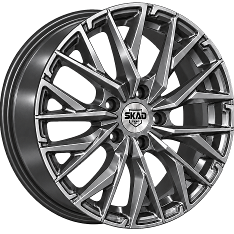 АТЕНОР (КЛ1221) 7.000xR18 5x108 DIA60.1 ET38 графит
