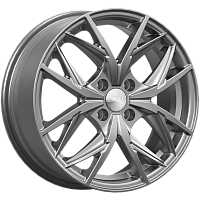 Литые диски АСТИ (КЛ377) 6.500xR16 4x100 DIA67.1 ET45 графит для Hyundai Solaris