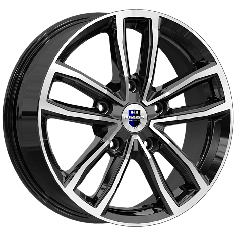 Каланг (КС1086) 6.500xR17 5x114.3 DIA66.6 ET37 алмаз черный Каланг (КС1086) 6.500xR17 5x114.3 DIA66.6 ET37 алмаз черный