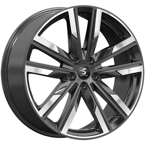 КР014 (20_Audi Q7) (КР014) 8.000xR20 5x112 DIA66.6 ET28 Diamond Black Gris КР014 (20_Audi Q7) (КР014) 8.000xR20 5x112 DIA66.6 ET28 Diamond Black Gris