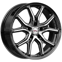 Литые диски Страйк (КС1080) 6.500xR17 5x108 DIA60.1 ET33 Блэк Джек Литые диски Страйк (КС1080) 6.500xR17 5x108 DIA60.1 ET33 Блэк Джек