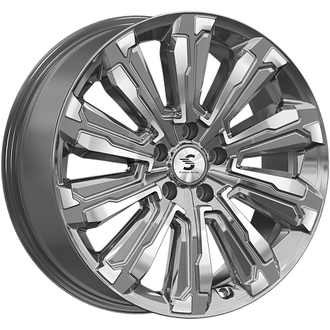 HUMBER (КР1061) 8.000xR20 5x120 DIA65.1 ET45 Diamond gloss graphite HUMBER (КР1061) 8.000xR20 5x120 DIA65.1 ET45 Diamond gloss graphite