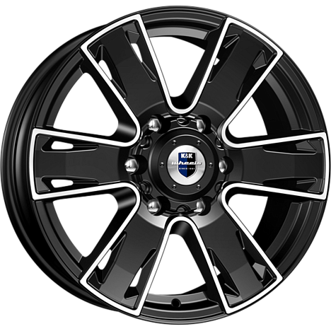 Севенна (КС726) 7.000xR17 6x139.7 DIA100.1 ET33 алмаз черный Севенна (КС726) 7.000xR17 6x139.7 DIA100.1 ET33 алмаз черный