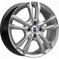 Литые диски Samara (КС866) 6.000xR16 4x100 DIA67.1 ET40 сильвер SK для ZAZ