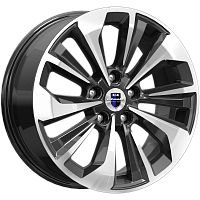 Литые диски Авиор (КС936) 7.000xR17 5x108 DIA65.1 ET40 алмаз черный для Ford Mondeo