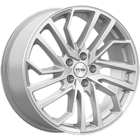 Литые диски R-line (КС1235) 7.500xR18 5x108 DIA67.1 ET46 сильвер для Knewstar