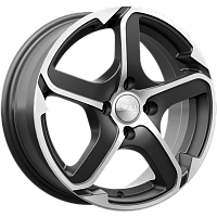 Литые диски АЛЛИГАТОР (КЛ132) 6.000xR15 4x98 DIA58.6 ET38 Алмаз бархат новый для FIAT Linea