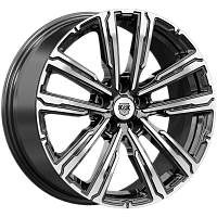 Литые диски Аламер (КС1216) 7.500xR18 5x112 DIA66.6 ET35 алмаз черный Литые диски Аламер (КС1216) 7.500xR18 5x112 DIA66.6 ET35 алмаз черный