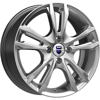 Литые диски Samara (КС866) 6.000xR16 4x100 DIA67.1 ET40 дарк платинум для Peugeot 107