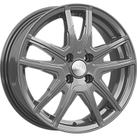 Литые диски СИДНЕЙ (КЛ308) 6.000xR16 4x100 DIA60.1 ET50 графит для Renault Modus