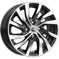 Литые диски КС882 (ZV 15_Rio II) (КС882) 6.000xR15 4x100 DIA54.1 ET46 алмаз черный для KIA