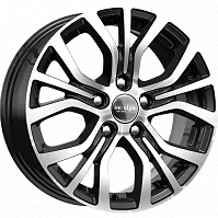 Литые диски КС736 (16_Outlander) (КС736) 6.500xR16 5x114.3 DIA67.1 ET38 алмаз черный для Renault Talisman