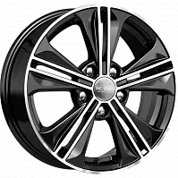Литые диски КС778 (16_Creta) (КС778) 6.000xR16 5x114.3 DIA67.1 ET43 алмаз черный