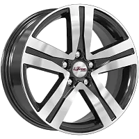 Литые диски Rebel (КС913) 7.000xR17 5x112 DIA57.1 ET45 Блэк Джек для Volkswagen