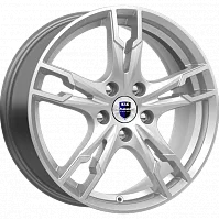Литые диски Солар (КС875) 7.000xR17 5x114.3 DIA67.1 ET50 сильвер SK для Mazda 3 Mps